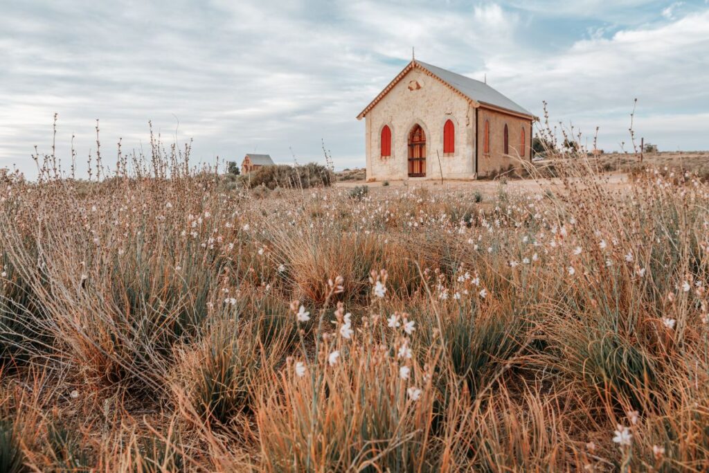 old church landscape